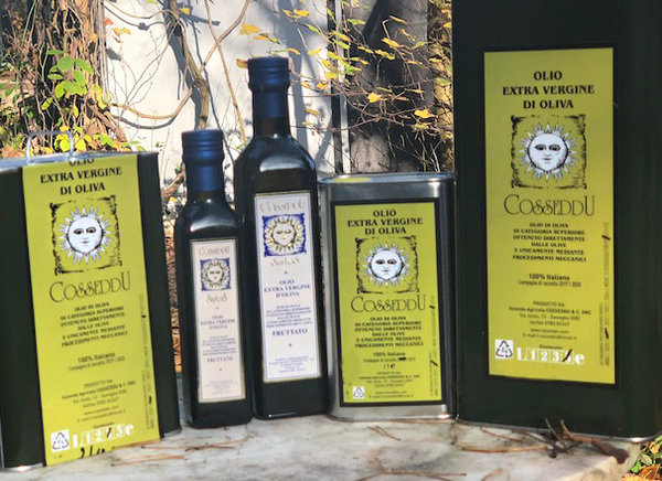 Olivenöl Cosseddu, Sardinien / Seneghe   3l Kanister