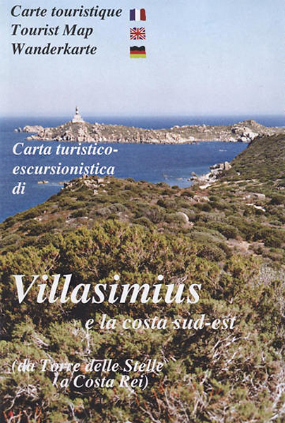 Wanderkarte Villasimius, Sardinien