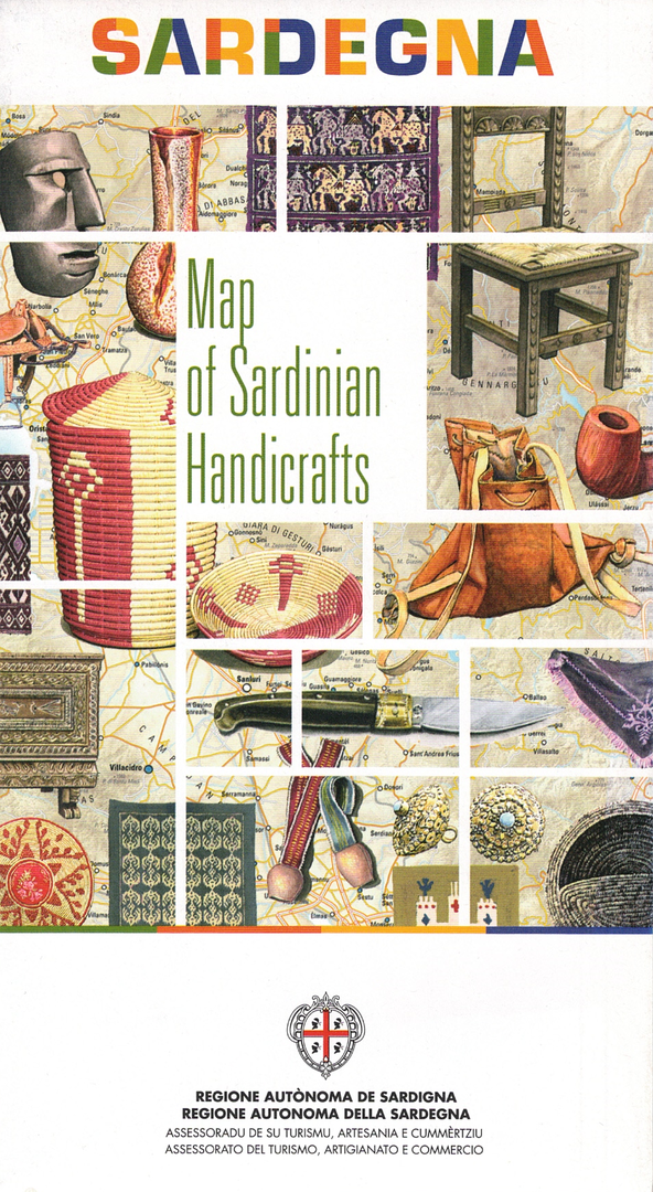 Map of Sardinian Handicrafts