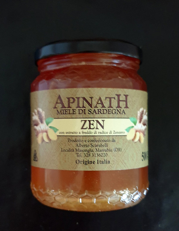 Miele Zen - Honig mit Ingwer 500g von Apinath